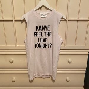Kanye Feel the Love Tonight Tank Top